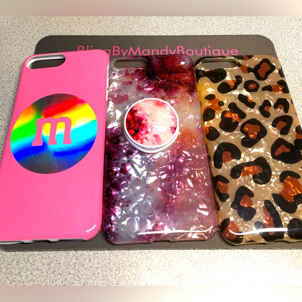 Lot of 3- 7/8iphone plus case